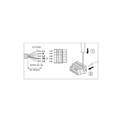 Ledvance LED Skensystem Trusys Flex Wallwasher Vit 70W 12100lm - 840 Kallvit | Ersättare 2x58W