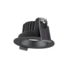 Ledvance LED Spot Adjust Aluminium Svart 8W 680lm 36D - 930 Varm Vit | Utskärning 68mm - IP20 - Bästa färgåtergivning - Dimbar