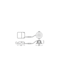 Ledvance LED Spot Adjust Aluminium Svart 8W 640lm 36D - 927 Extra Varm Vit | Utskärning 68mm - IP20 - Bästa färgåtergivning - Dimbar