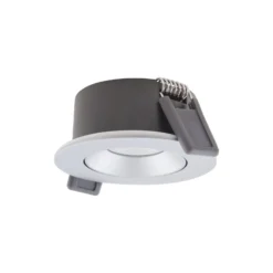 Ledvance LED Spot Air Adjust Aluminium Silver 4W 320lm 36D - 930 Varm Vit | Utskärning 68mm - IP23 - Bästa färgåtergivning - Dimbar