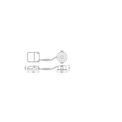Ledvance LED Spot Air Adjust Aluminium Silver 4W 320lm 36D - 930 Varm Vit | Utskärning 68mm - IP23 - Bästa färgåtergivning - Dimbar
