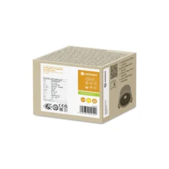 Ledvance LED Spot Air Adjust Aluminium Silver 4W 320lm 36D - 930 Varm Vit | Utskärning 68mm - IP23 - Bästa färgåtergivning - Dimbar