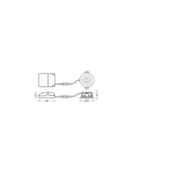 Ledvance LED Spot Air Fix Aluminium Svart 6W 510lm 36D - 930 Varm Vit | Utskärning 68mm - IP65 - Bästa färgåtergivning - Dimbar
