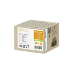 Ledvance LED Spot Fire Rated Aluminium Vit 8W 640lm 36D - 927 Extra Varm Vit | Utskärning 68mm - IP65 - Bästa färgåtergivning - Dimbar
