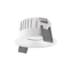 Ledvance LED Spot Fix Aluminium Vit 8W 640lm 36D - 927 Extra Varm Vit | Utskärning 68mm - IP44 - Bästa färgåtergivning - Dimbar