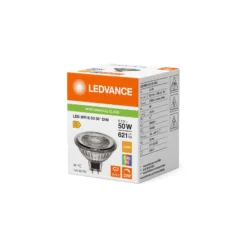 Ledvance LED Spot GU5.3 MR16 6.1W 621lm 36D - 927 Extra Varm Vit | Bästa Färgåtergivning - Dimbar - Ersättare 50W