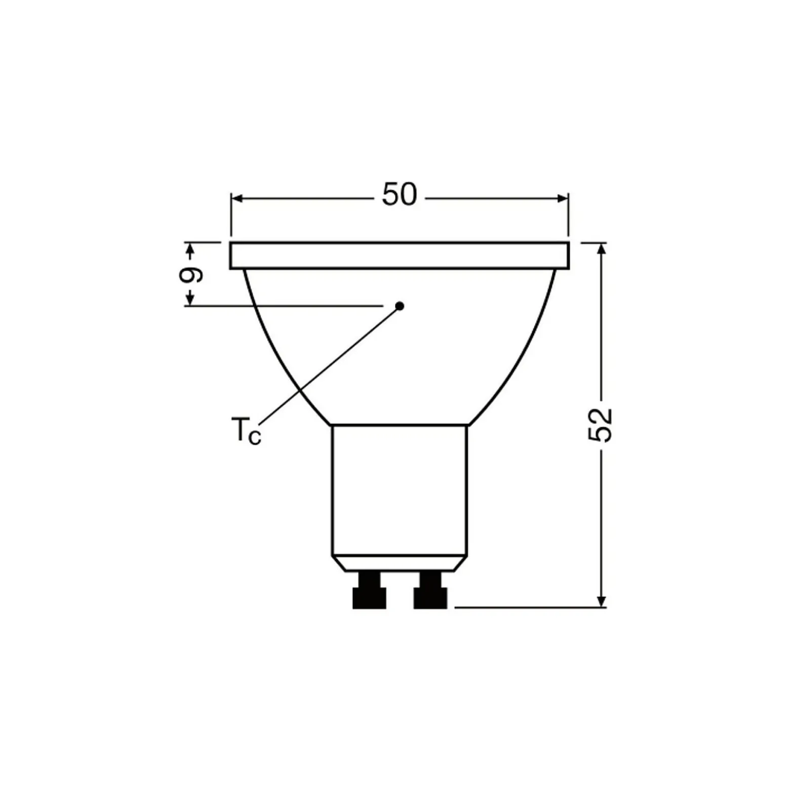 Ledvance LED Spot GU10 PAR16 6.1W 575lm 36D - 927 Extra Varm Vit | Bästa Färgåtergivning - Dimbar - Ersättare 80W