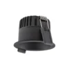 Ledvance LED Spot Mörklight Aluminium Svart 8W 640lm 36D - 927 Extra Varm Vit | Utskärning 68mm - IP44 - Bästa färgåtergivning - Dimbar