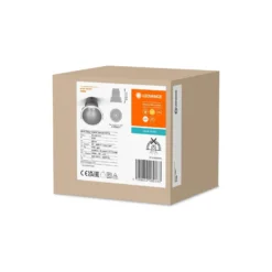 Ledvance LED Spot Twist Pro Aluminium Silver Reflektor 10W 800lm 30D - 830 Varm Vit | 93mm - Utskärning 85mm - IP20