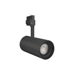 Ledvance LED Spårbelysning D85 Svart 25W 1500lm 15-55D - 830 Varm Vit | Mechanical Zoom - Dimbar