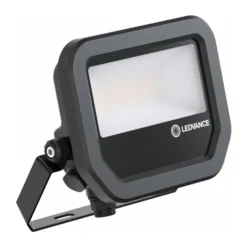Ledvance LED Strålkastare Aluminium Svart 8W 1200lm 100D - 865 Dagsljus | IP66 - Symmetrisk