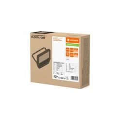 Ledvance LED Strålkastare Aluminium Svart 41W/27W 4000lm/6000lm 100D - 840 Kallvit | IP66 - Symmetrisk