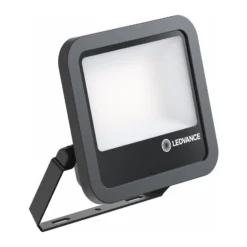 Ledvance LED Strålkastare Aluminium Svart 69W 10000lm 100D - 840 Kallvit | IP66 - Symmetrisk
