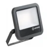 Ledvance LED Strålkastare Aluminium Svart 69W 9150lm 100D - 830 Varm Vit | IP66 - Symmetrisk