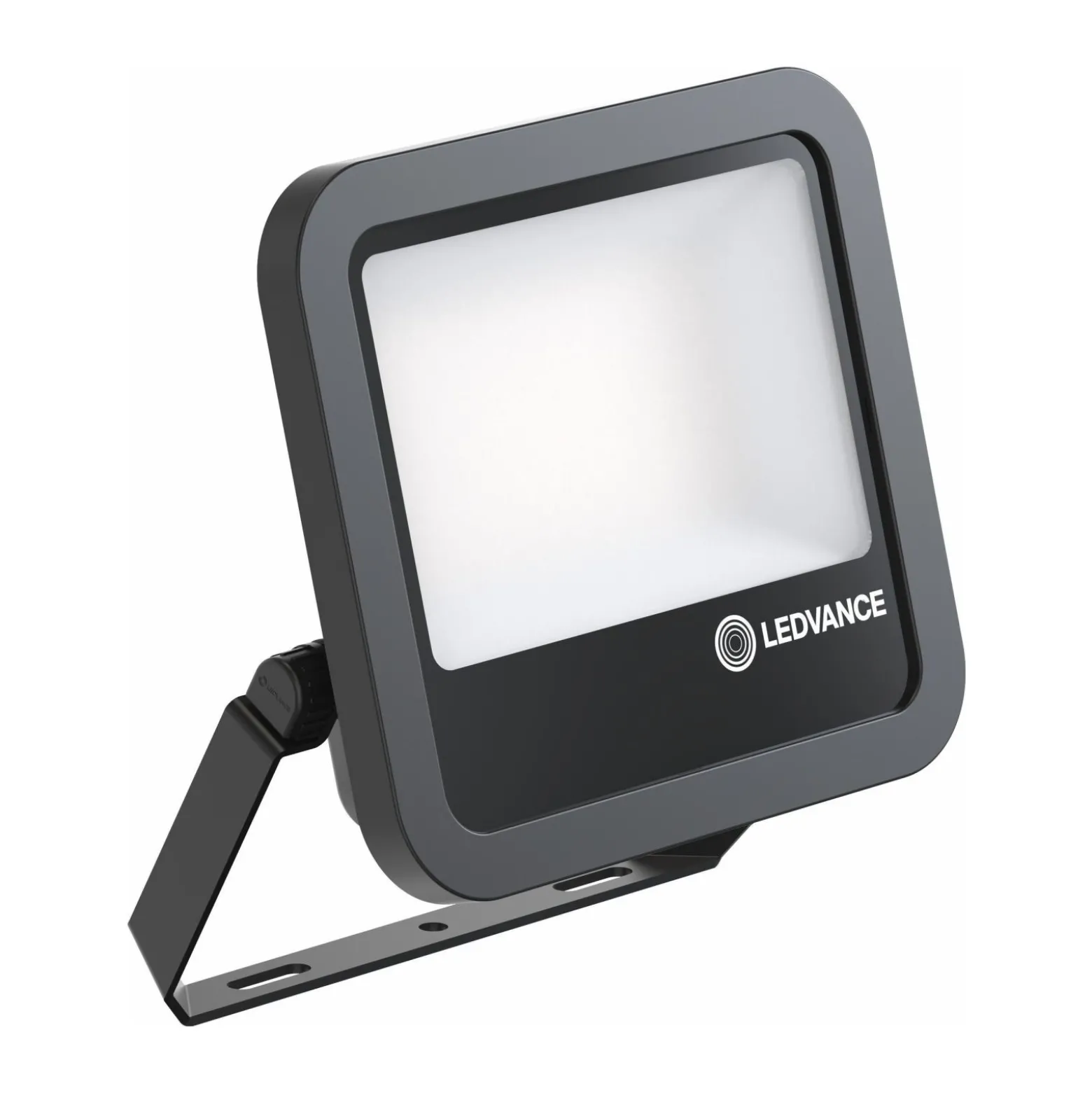 Ledvance LED Strålkastare Aluminium Svart 69W 9150lm 100D - 830 Varm Vit | IP66 - Symmetrisk