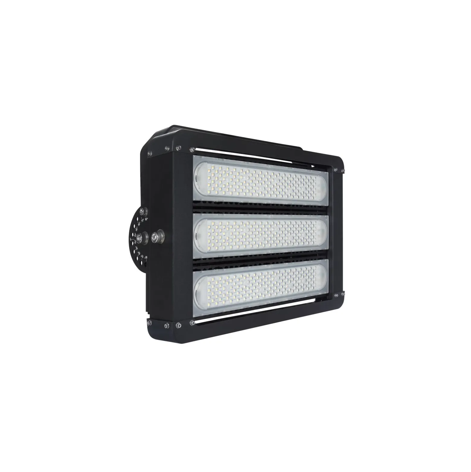 Ledvance LED Strålkastare Eco High Power Svart 300W 36600lm 30D - 840 Kallvit | IP65 - Symmetrisk