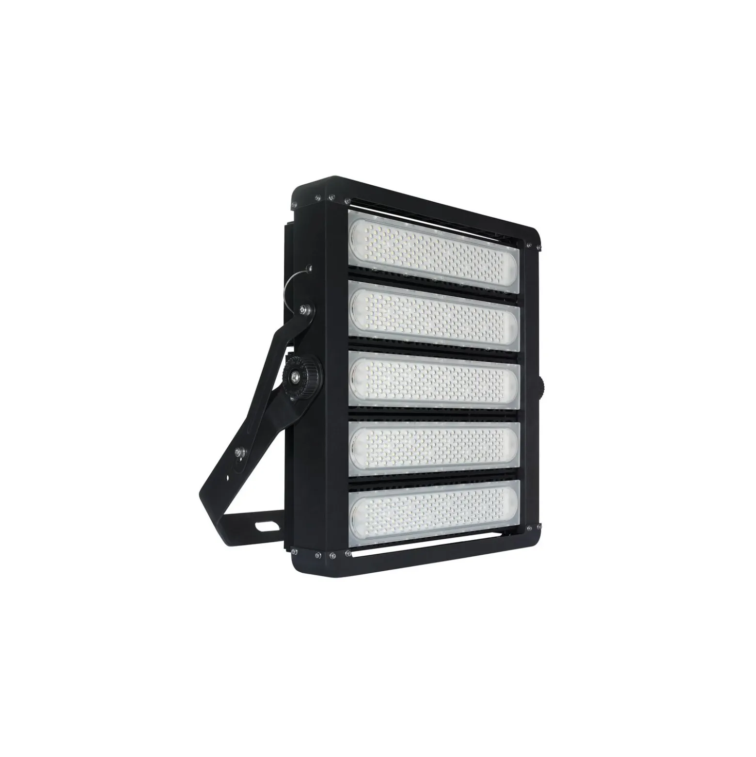 Ledvance LED Strålkastare Eco High Power Svart 500W 67500lm 90D - 840 Kallvit | IP65 - Symmetrisk