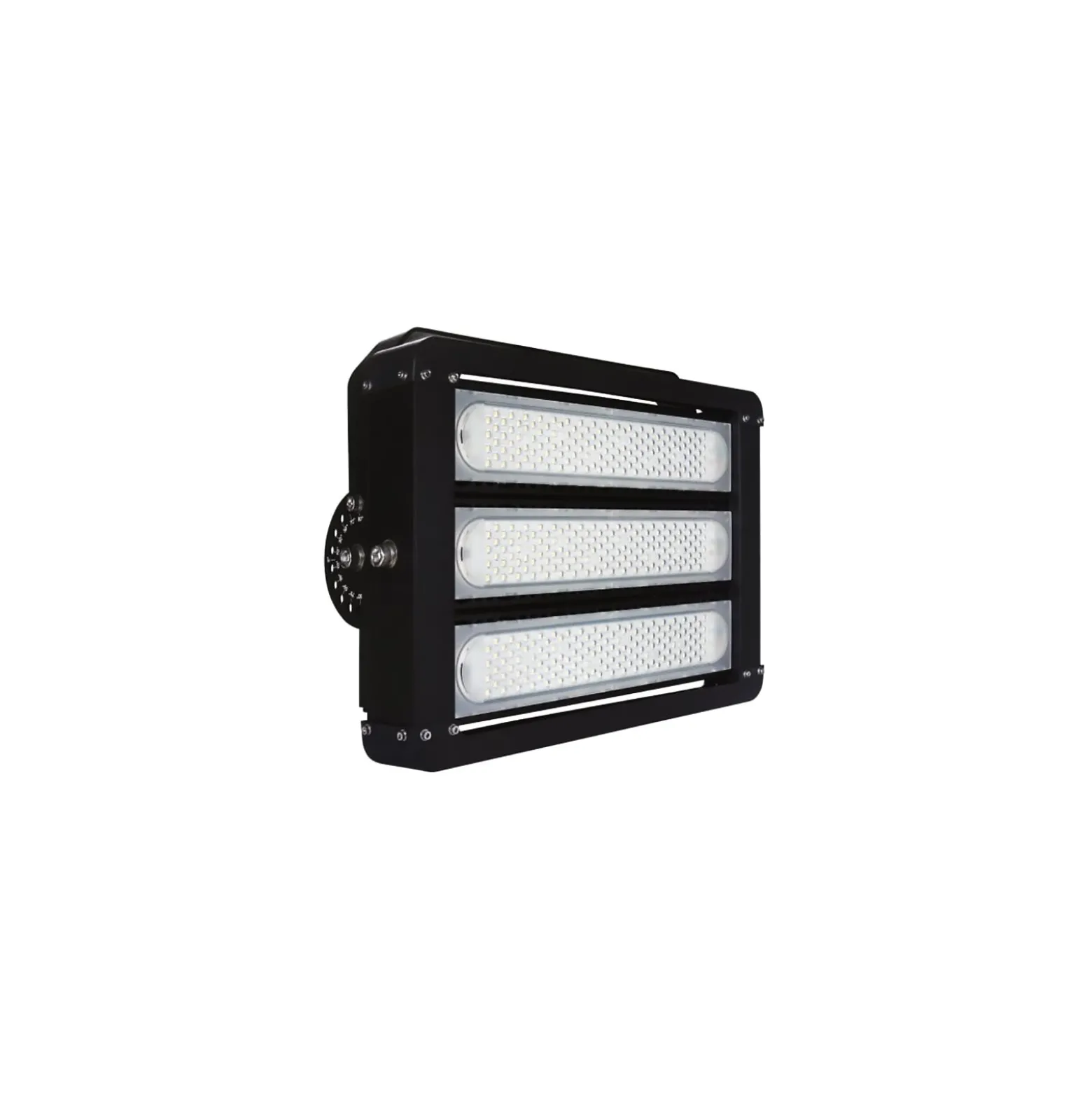 Ledvance LED Strålkastare Eco High Power Svart 300W 40500lm 90D - 840 Kallvit | IP65 - Symmetrisk