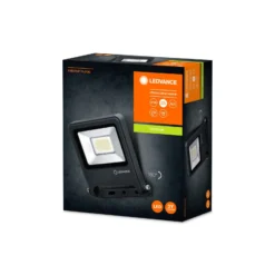 Ledvance LED Strålkastare Endura Svart 20w 1700lm 100D - 840 Kallvit | IP65 - Symmetrisk