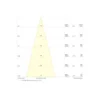 Ledvance LED Strålkastare Flex Vit 180W 28000lm 30D - 840 Kallvit | IP66 - Dali Dimbar - Symmetrisk