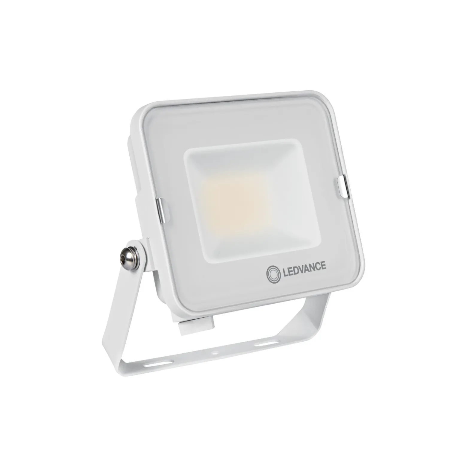 Ledvance LED Strålkastare Kompakt Vit 20W 1800lm 100D - 830 Varm Vit | IP65 - Symmetrisk