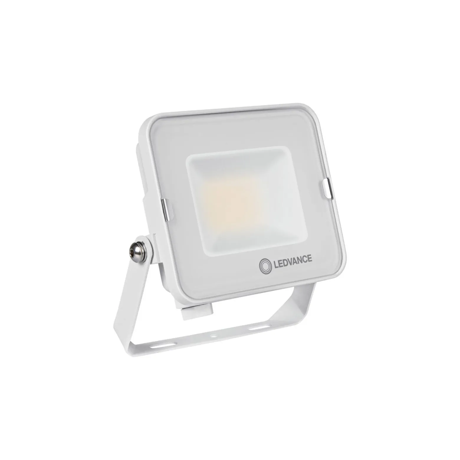 Ledvance LED Strålkastare Kompakt Vit 20W 1800lm 100D - 830 Varm Vit | IP65 - Symmetrisk