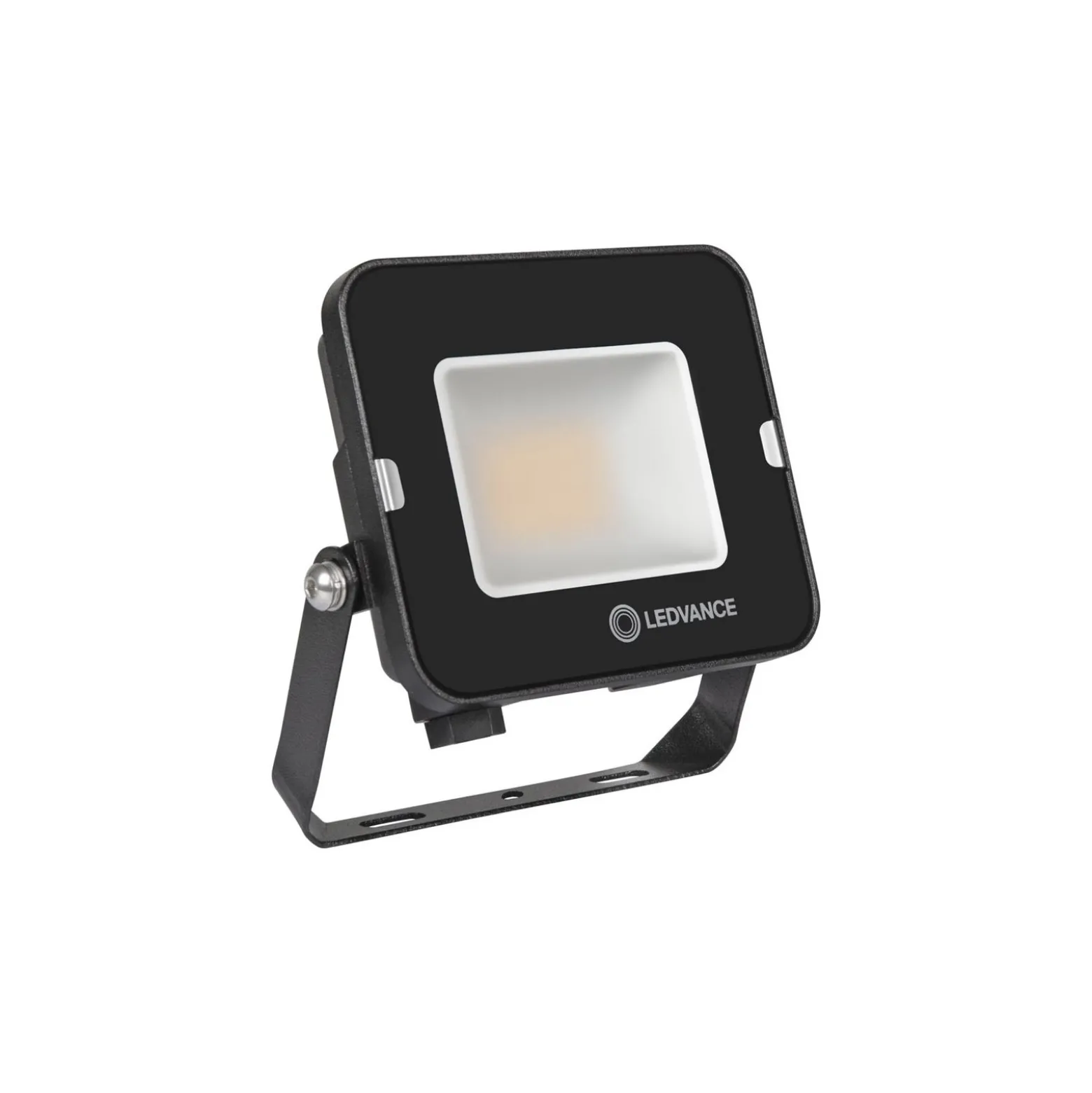 Ledvance LED Strålkastare Kompakt Svart 20W 1800lm 100D - 830 Varm Vit | IP65 - Symmetrisk