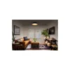 Ledvance LED Taklampa Orbis Alva Svart och Trä 36W 1600lm - 830 Varm Vit | Touchdimmerbar