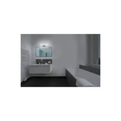 Ledvance LED Vägglampa Badrumsbelysning Orbis Mirror Svart 10W 950lm - 830-840 CCT | IP44 - Touchdimmerbar