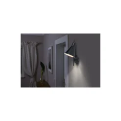 Ledvance LED Vägglampa Decor Tokio Svart 5W 300lm - 830 Varm Vit