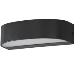 Ledvance LED Vägglampa Utomhus Endura Stil Grå 7W 450lm - 830 Varm Vit | IP65