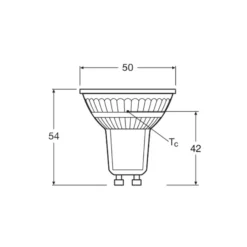Ledvance Performance LED Spot Reflektor GU10 PAR16 4.5W 350lm 36D - 940 Kallvit | Bästa färgåtergivning - Dimbar - Ersättare 50W