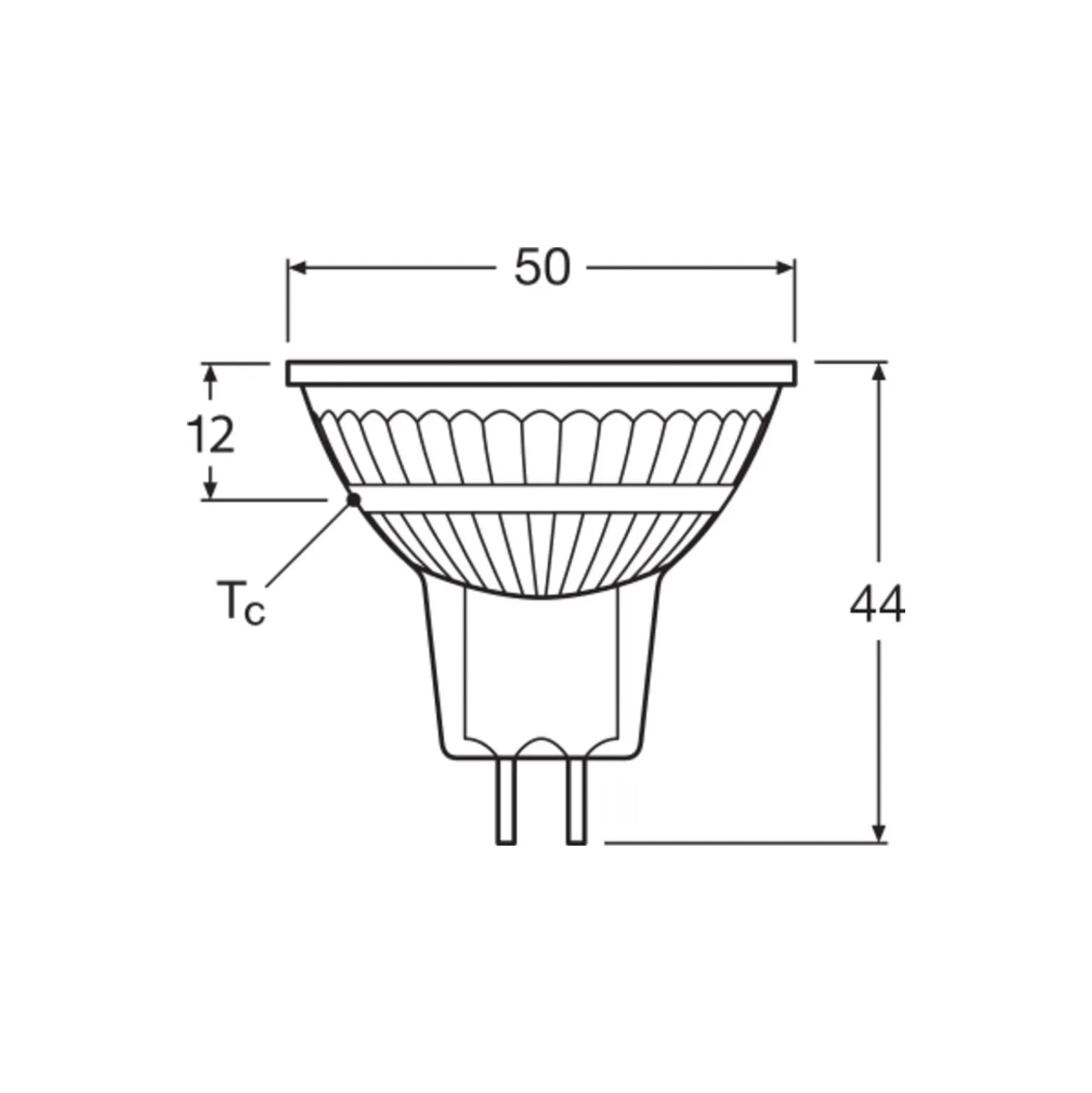 Ledvance Performance LED Spot Reflektor GU5.3 MR16 3.4W 230lm 36D - 940 Kallvit | Bästa färgåtergivning - Dimbar - Ersättare 20W