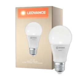 Ledvance Smart+ Matter E27 A60 9.5W 1055lm - 827-865 Justerbar Vit | RGBW - Dimbar - Ersättare 75W