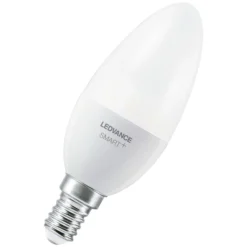 Ledvance Smart+ Matter E14 B40 4.9W 470lm - 827-865 Justerbar Vit | RGBW - Dimbar - Ersättare 40W