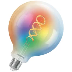 Ledvance Smart+ Matter E27 G125 4.8W 470lm - 827-865 Justerbar Vit | RGBW - Dimbar - Ersättare 40W