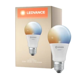 Ledvance Smart+ Wifi E27 A60 9.8W 1055lm - 827-865 Justerbar Vit | Dimbar - Ersättare 75W