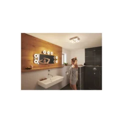 Ledvance Smart+ Wifi LED Vägglampa Utomhus Silver 21W 1100lm - 830-865 Justerbar Vit | IP44