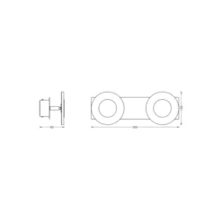 Ledvance Smart+ Wifi LED Vägglampa Utomhus Silver 15W 800lm - 830-865 Justerbar Vit | IP44