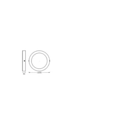 Ledvance Smart+ Zigbee LED Downlight 12W 900lm 180D - 830-865 Justerbar Vit | 200mm - Zigbee Dimbar
