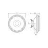Ledvance Superior LED Spot Reflektor G53 AR111 11.7W 800lm 24D - 930 Varm Vit | Bästa färgåtergivning - Dimbar - Ersättare 75W