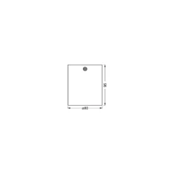 Ledvance Surface Spot Runda Vit| 80mm - Passande för GU10