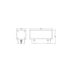 Ledvance Vägglampa Urban Vario Aluminium Grå Up & Down 29W 2900lm - 830-840 CCT | IP65