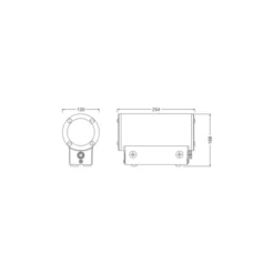 Ledvance Vägglampa Urban Vario Aluminium Svart Up & Down 29W 2900lm - 830-840 CCT | IP65