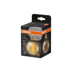 Ledvance Vintage 1906 LED E27 Globe Guld 8.8W 806lm - 822 Extra Varm Vit | Dimbar - Ersättare 60W