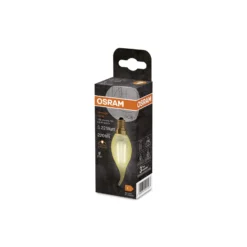Ledvance Vintage 1906 LED E14 Kronljus Guld 2.5W 220lm - 824 Extra Varm Vit | Ersättare 22W