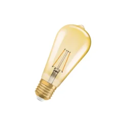 Ledvance Vintage 1906 LED E27 Päron Guld 2.5W 220lm - 824 Extra Varm Vit | Ersättare 22W