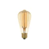 Ledvance Vintage 1906 LED E27 Päron Guld 8.8W 806lm - 822 Extra Varm Vit | Dimbar - Ersättare 60W