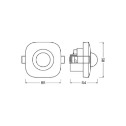 Ledvance Vivares Zigbee Sensor | Presence