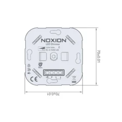 Noxion Automatisk LED Dimmer Växla RC 0-150W 230V